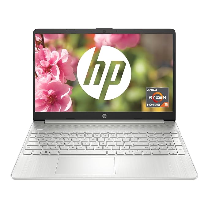 HP Laptop 15s, AMD Ryzen 3 5300U, 15.6-inch (39.6 cm), FHD, 8GB DDR4, 512GB SSD